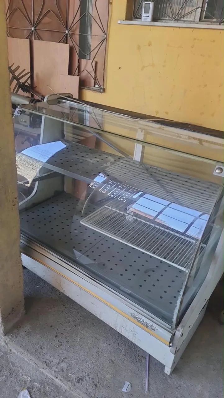 Estufa balcão quente para salgado