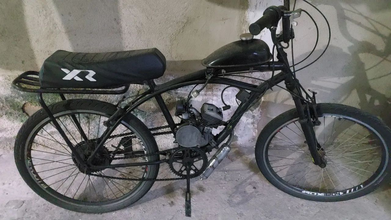 Bicicleta motorizada 80cc (Parada)