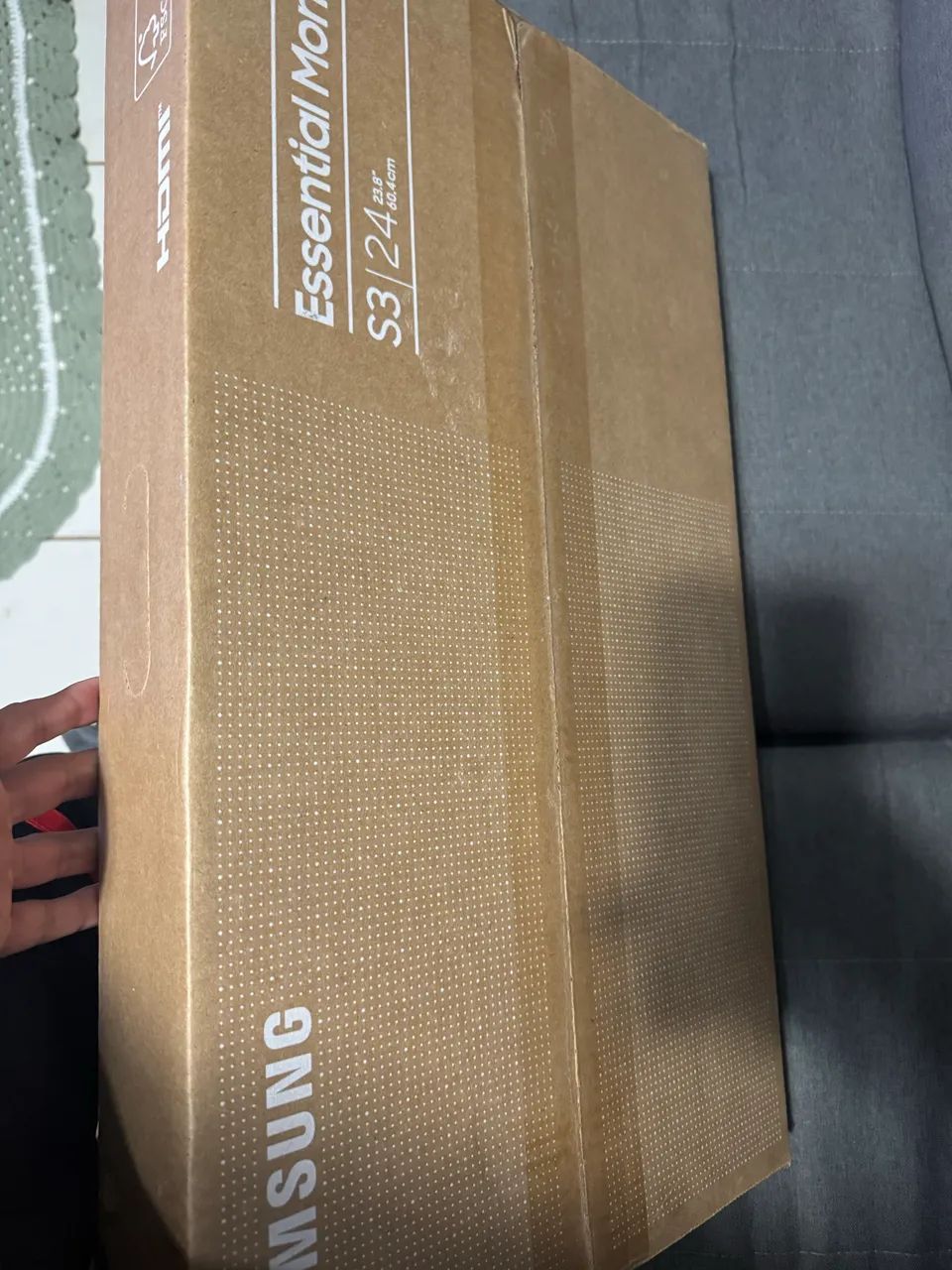 Monitor Gamer Samsung 24 Polegadas (NOVO E LACRADO NA CAIXA) Garantia 1 Ano - Foto 3
