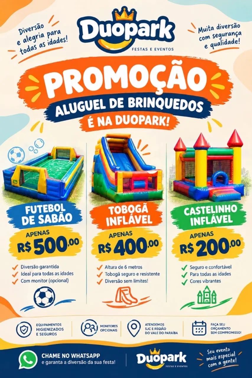 Brinquedos para festa