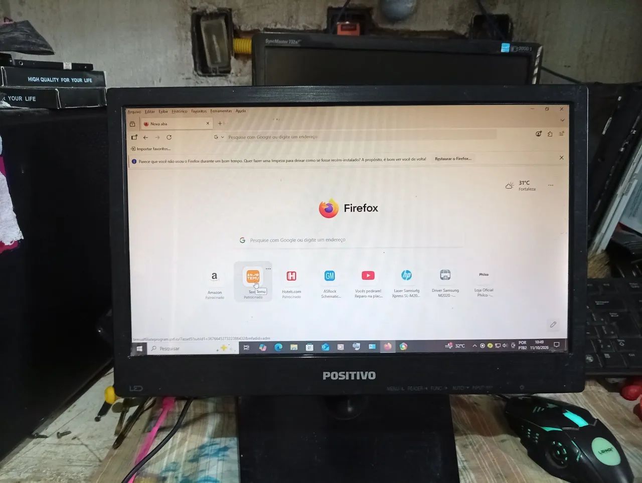 Monitor positivo 15 polegadas funcionando perfeitamente em bom estado $240  - Foto 2