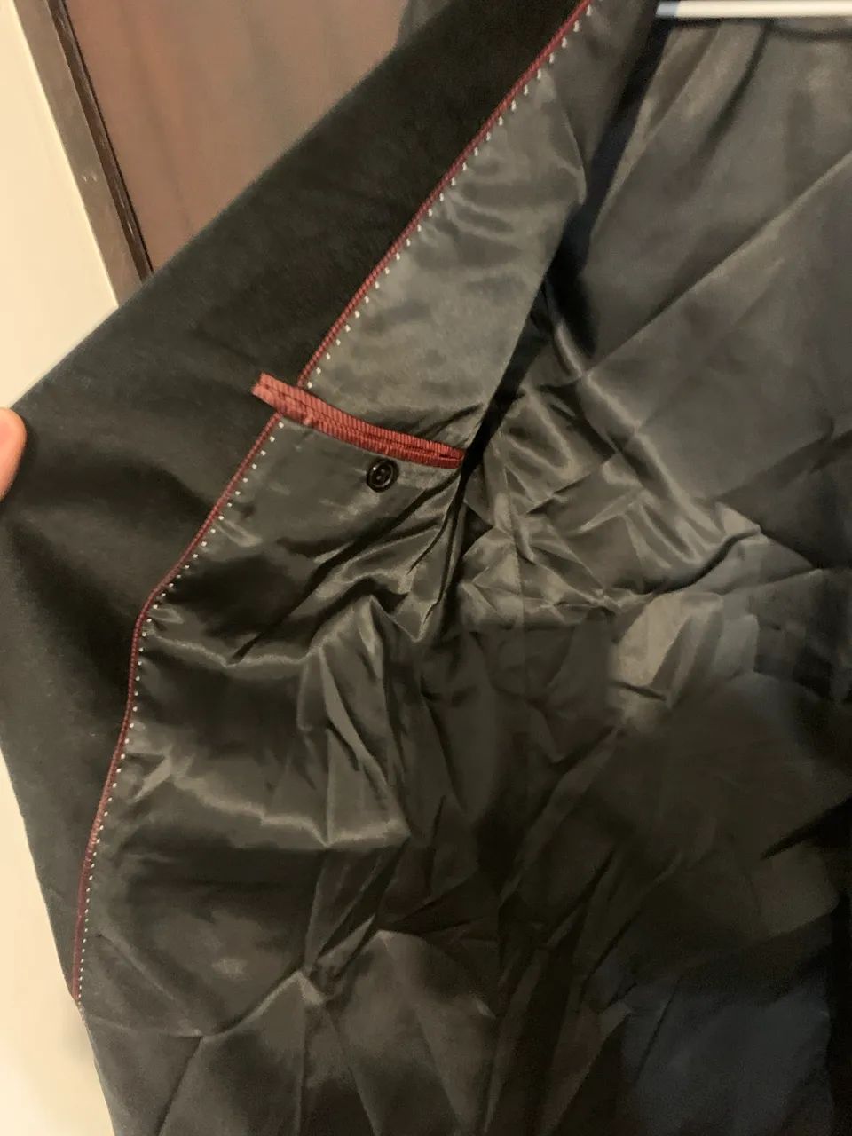 Blazer de veludo RAFFER executivo social slim Fit  - Foto 4