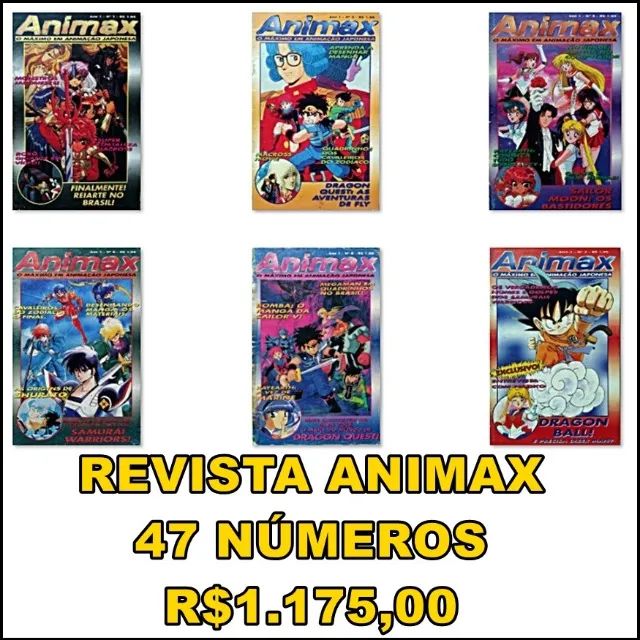Coleção Revista Animax (47 números) - Livros e revistas - Pacheco