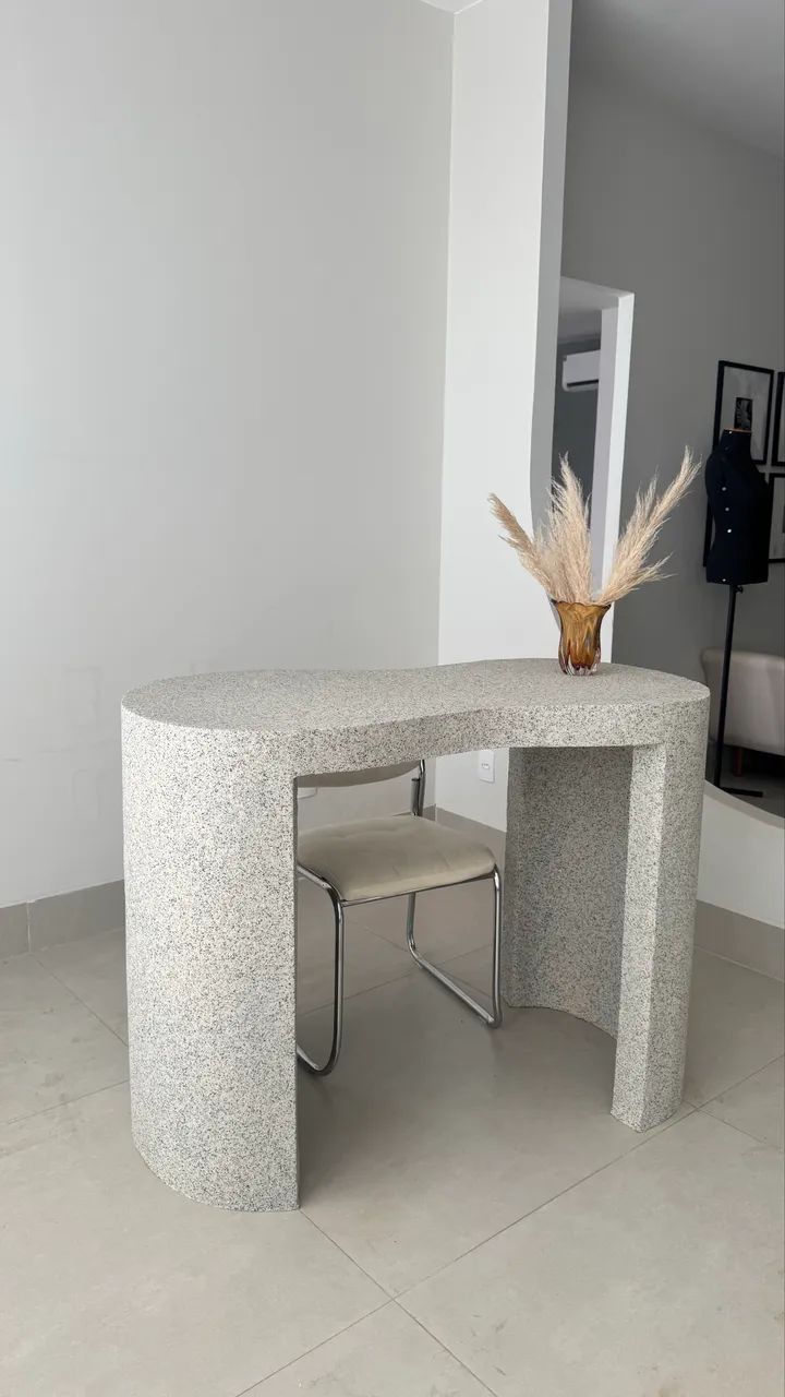 Mesa de pedra natural 