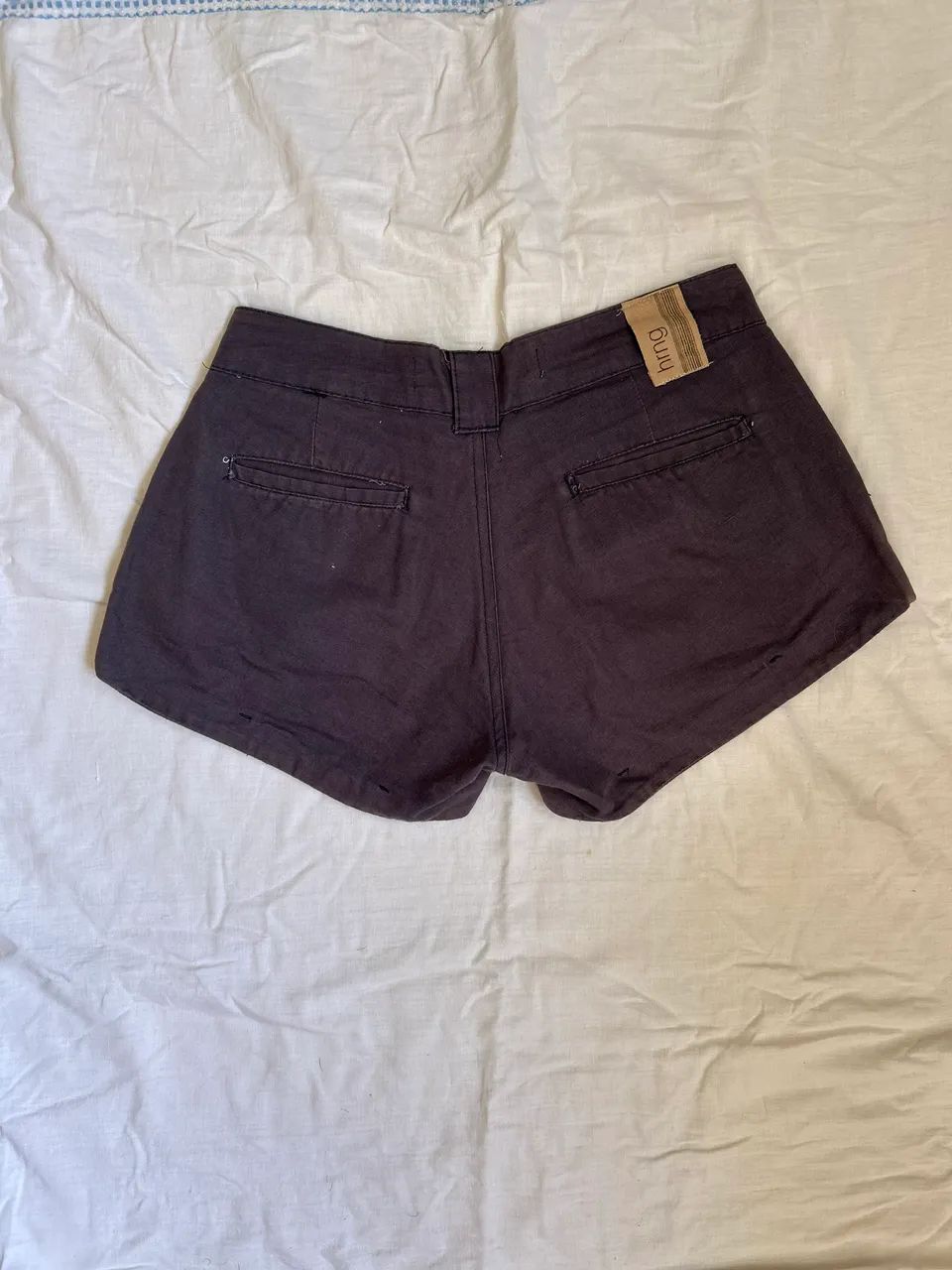 Mini short estilo anos 2000 cintura baixa - Foto 4