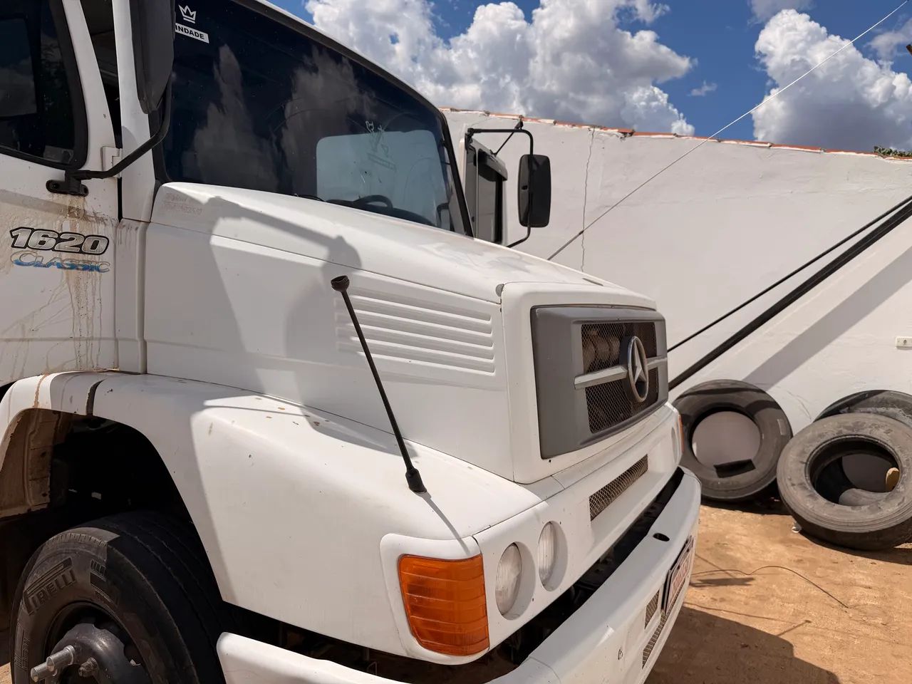 Caminhão MB 1620 caçamba basculante  - Foto 4