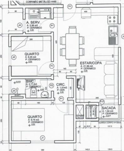 8287 | apartamento à venda em santa cruz, guarapuava - Foto 4
