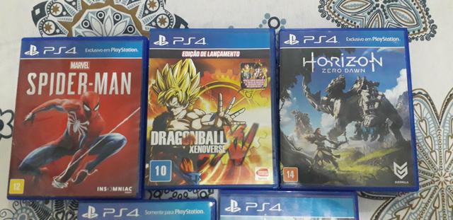 Vendo 5 jogos de ps4 por 350 ,aceito troca - Foto 2