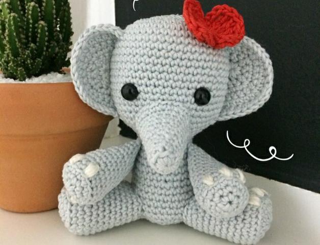 Elefante amigurumi - Foto 5