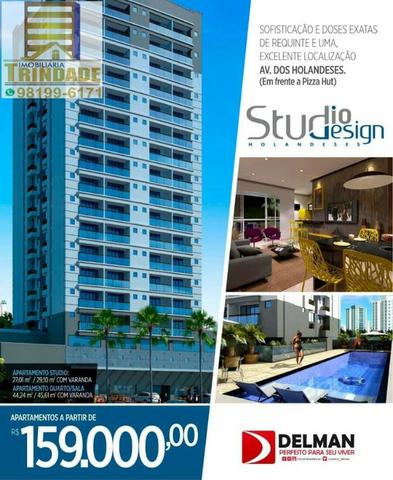 T- Excelente Apartamento No Calhau ,Próximo Ao Retorno da Pm