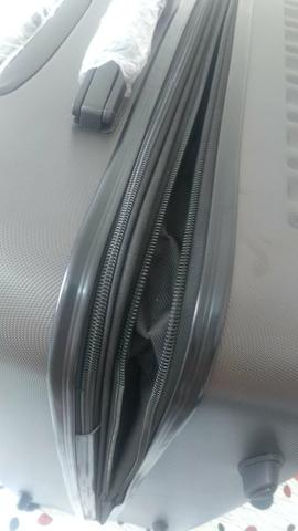 Conjunto kit de malas de viagem ABS fibra NOVAs - Foto 3