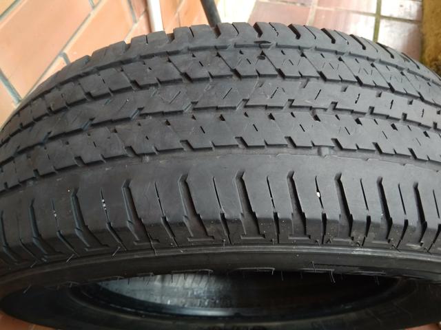 Kit estepe pneu bridgestone + roda ferro original Fiat toro - Foto 3