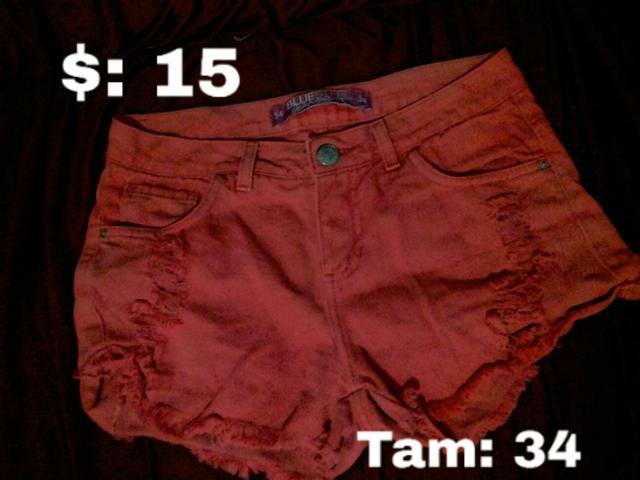 Vendo shorts jeans