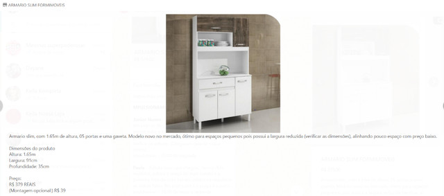 Armário ideal para cozinha pequena - Foto 2
