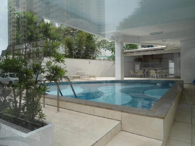 Quadra mar, Sacada com Churrasqueira, Andar alto, mobiliado, lazer, linda vista - Foto 3