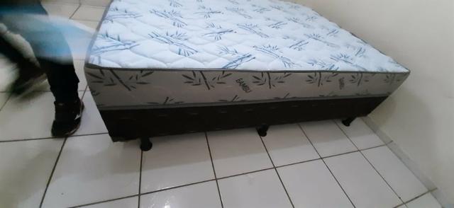 Cama box 12 cm de espuma