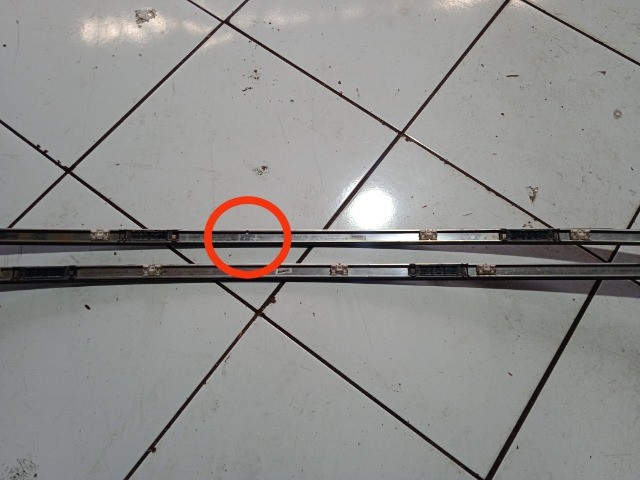 11164 Par Friso Teto Peugeot 307 Hatch 2001 A 2012 - Foto 5