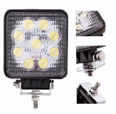 Farol De Milha Led 27w 12v/24v Automotivo Refletor Led 12v/24v - Foto 3