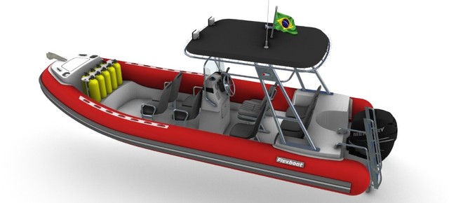 Barcos infláveis Flexboat -modelos diversos   - Foto 8