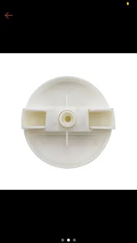 Botão do timer compatível lavadora Brastemp Clean antiga - Foto 2