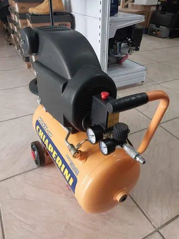 Compressor de ar 7,6Pés 21L 2hp Monofásico Chiaperini (Loja/Novo) - Foto 3