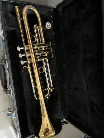 Trompete Eagle - modelo TR 504 SIb. Perfeitas condições de uso. - Foto 2