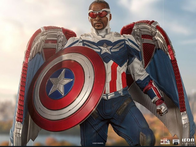Captain America Sam Wilson Legacy Iron Studios Complete Edition
