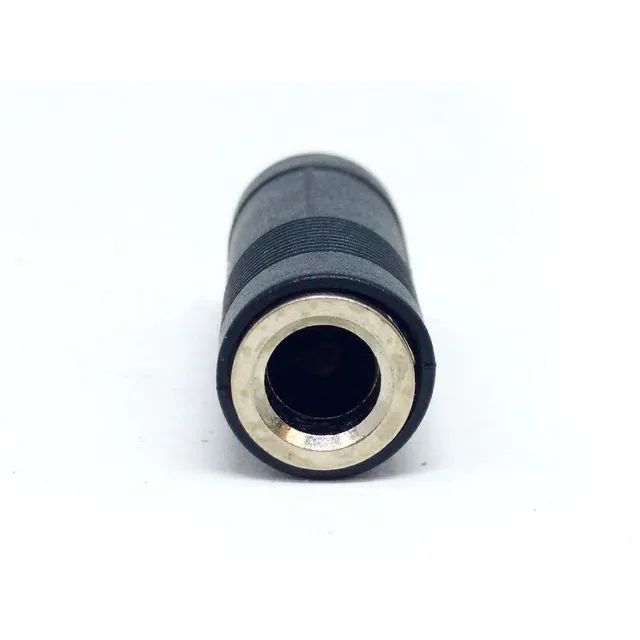 Adaptador de áudio P10 Fêmea x P2 macho - Foto 3