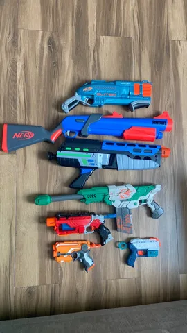 Armas NERF e metralhadoras em segunda mão durante 59 EUR em Consell na  WALLAPOP