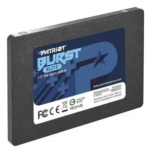 Hd Ssd Patriot Burst Elite Sata 480gb - Loja Coimbra Computadores Instalamos - Formatamos  - Foto 2