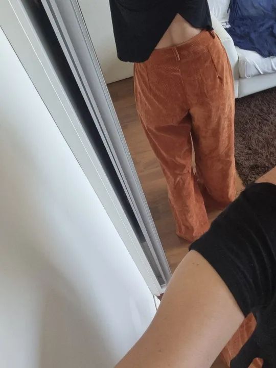 calça pantalona nova tulp, m - Foto 3