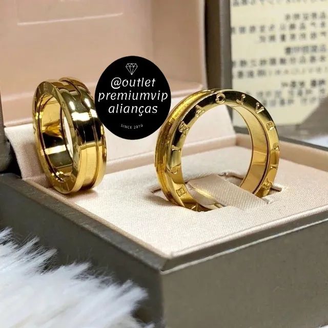 anel aliança bvlgari fina bzero1
