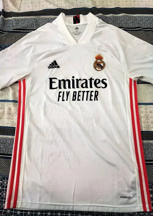 Camisa Real Madrid 20/21 Masculina - Branco