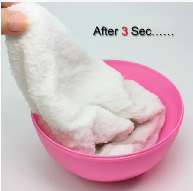 EDC Toalhinha de rosto  comprimida não tecida descartável branca ideal para KIt de Primeir - Foto 2