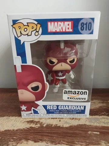 Funko Pop Marvel Year Of Shield Red Guardian Bobblehead 810 - Foto 5