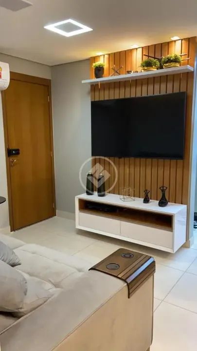 Apartamento Decorado de Porteira Fechada com 3 Quartos, 74m², à Venda no La Vita - Goiânia