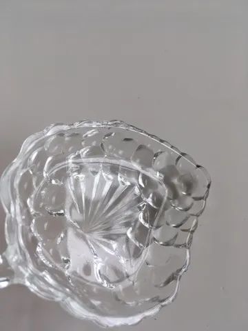 jogo de petisqueiras para aperitivo, formato de cacho de uvas - material: vidro.   x 12  - Foto 2