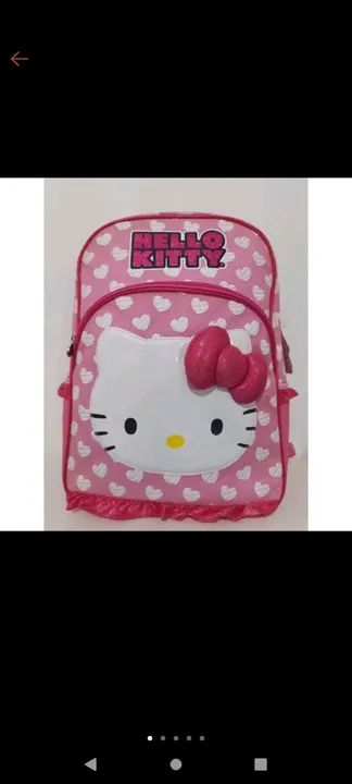 Mochila infantil Nova da  Hello Kitty - Rosa - Foto 2