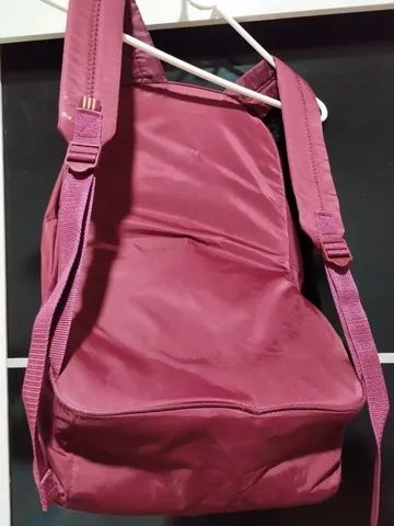 Mochila ADIDAS original -cor vinho  - Foto 2