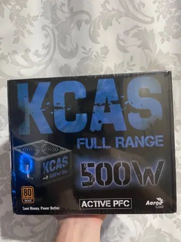 Fonte Aerocool KCAS, 500W - Nova