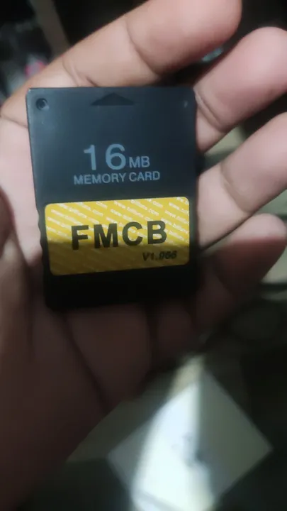 Memory card 16mb com FMCB