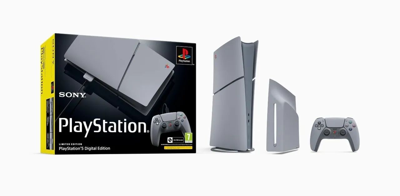 Playstation 5 Digital Edition - edição especial de 30 anos 