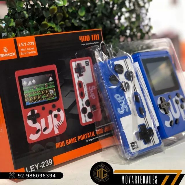 Mini Game Portátil 400 jogos 