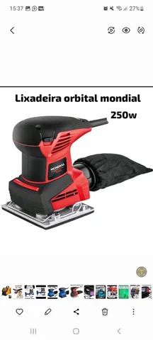 Lixadeira orbital mondial  - Foto 2