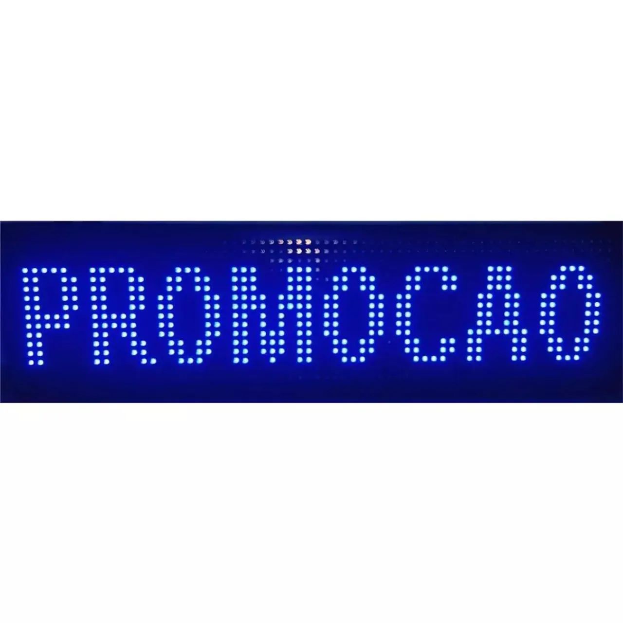 Painel de LED 70x20 Azul (Honestidade e Qualidade Distribuidora JK Eletrônicos)