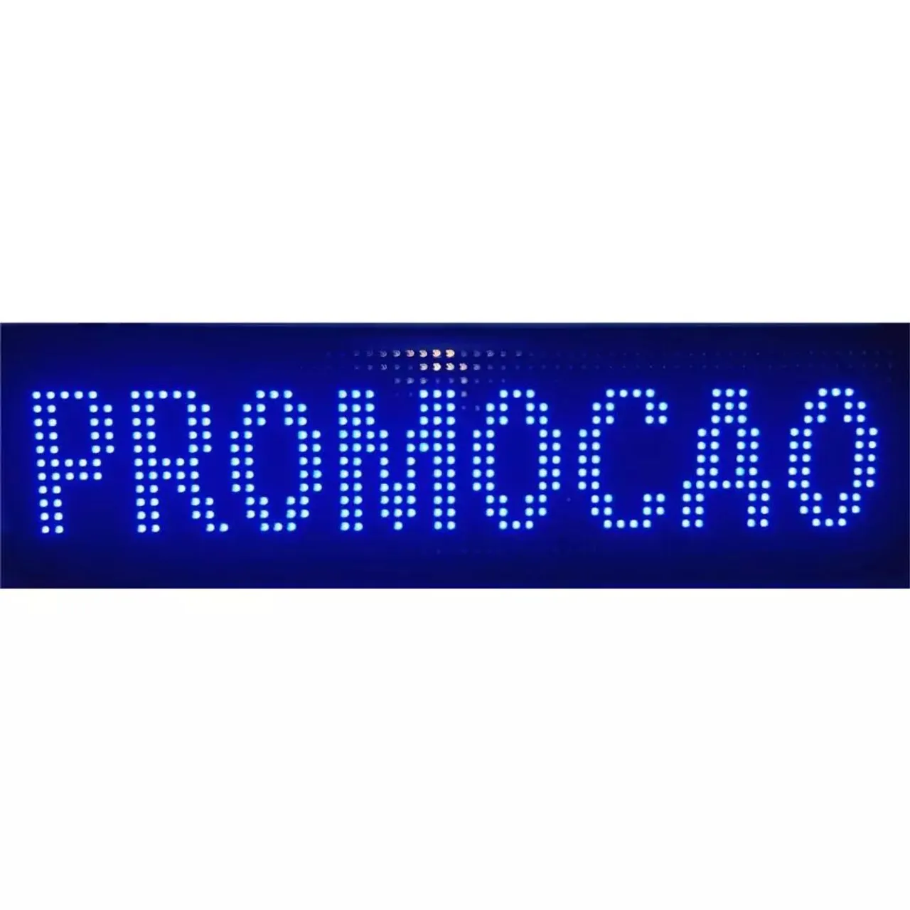 Painel de LED 70x20 Azul (Honestidade e Qualidade Distribuidora JK Eletrônicos)