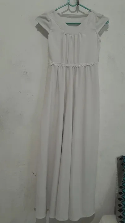 Vestido branco para menina tam 8 anos