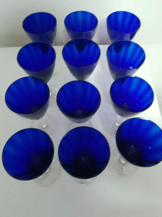 Taças cristal Hering antigas (vinho) - Foto 2