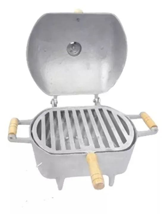 Churrasqueira Aluminio Fundido Nova / Batido À Bafo - Estoque Renovado - Foto 2