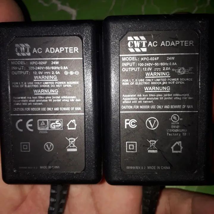 Carregadores de 12 v